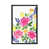 Black Floater Framed selected