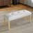 Upholstered Tufted Bench-1138754406