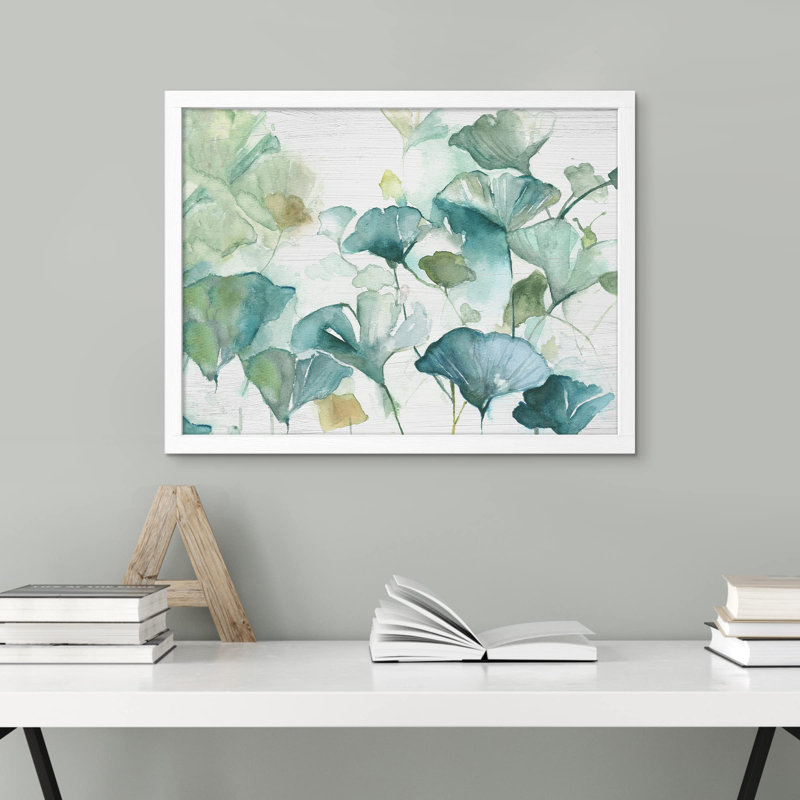"Bouquet de marguerites aquarelles", Blanc, H 12 po x l 16 po