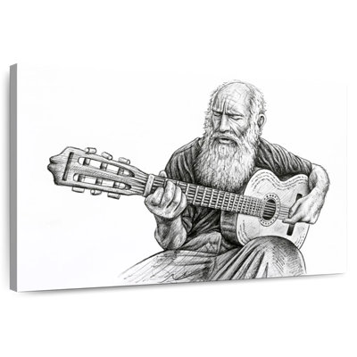 Abarca Old Man Playing