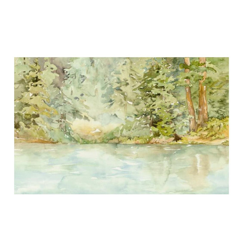 Lost And Found Print by Sara Brown, Glass Coat, 30" H x 47" W x 1.5" D