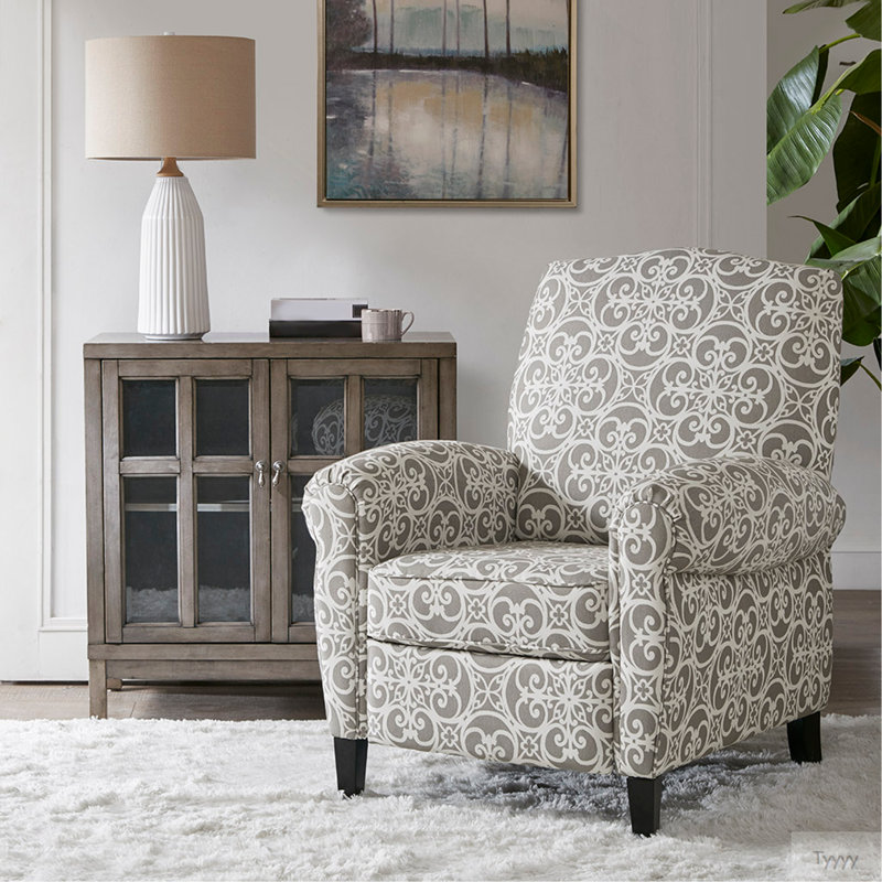 Fauteuil inclinable par pression, Gris
