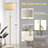 Marble Floor Lamp, Adjustable Height Standing Lamp With Marble Base Tall Lamp With Pull Chain Switch Floor Lamps For Living Room, Bedroom & Office Bulbs Not Included(Gold)-1069466096