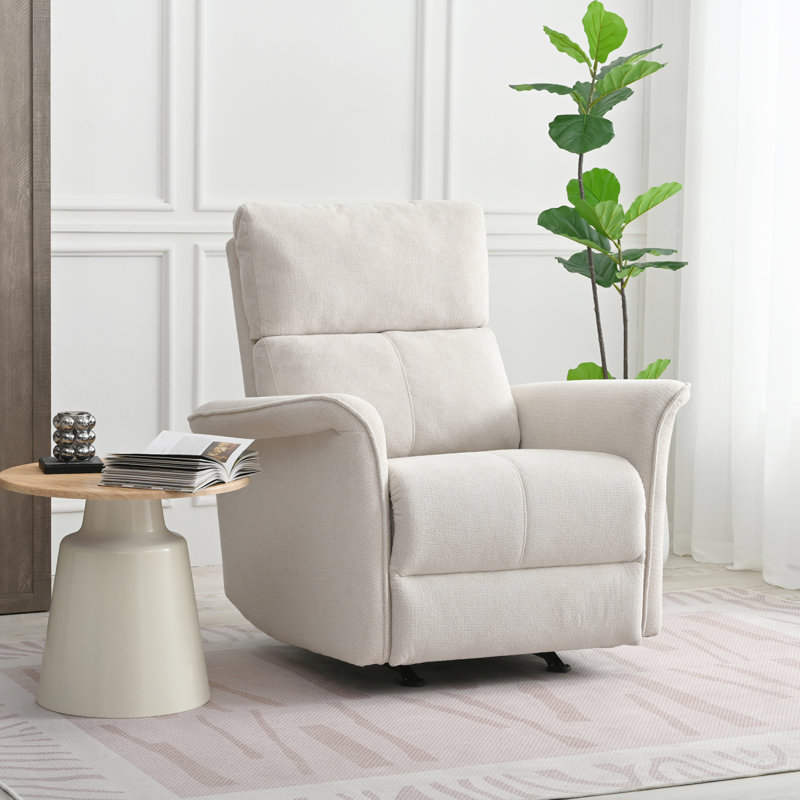 Fauteuil inclinable manuel berçant pour espaces compacts