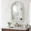 Miroir mural en rotin Apollinaire