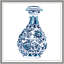 Blue and White Vase 2 Framed Print