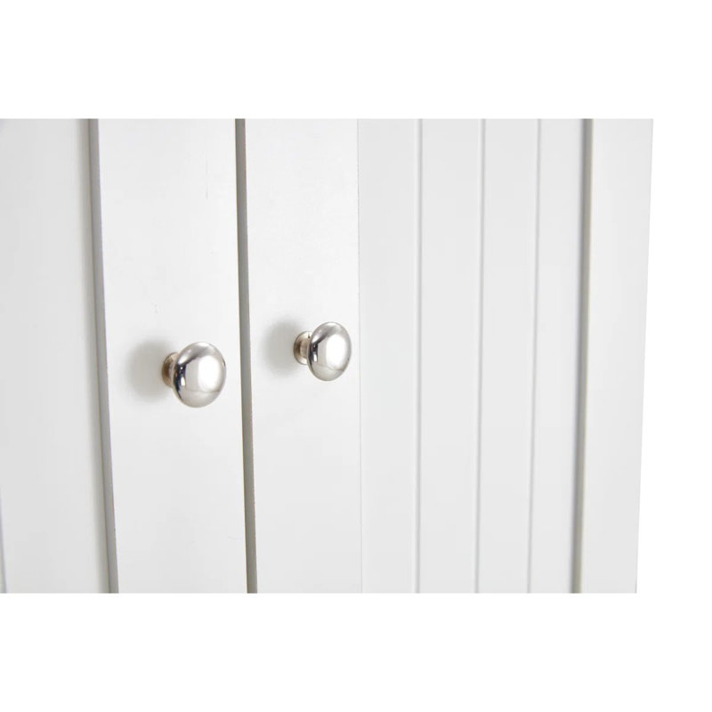 Armoire de rangement autoportante pour salle de bain 61,8 po H