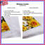 Rideaux de fenêtre jaune et blanc jonquilles jonquilles transparentes et obscurcissantes - 2 panneaux-129726887-129726888