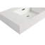 Lavabo de salle de bain de 30 po en résine pour salle de bain - et durable, blanc, 28,99 po Profond, 18,28 po de largeur, 5,01 po de hauteur, 44,17 lb, matériau en gel blanc facile à désinfecter, haute, surface de teinture