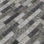 Montessa Metro Hera Interlocking 12 in. x 12 in. Glossy Glass Mosaic Floor and Wall Tile