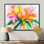 «Tropical Bouquet Of Palms I», reproduction sur toile