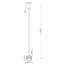 Aura 1 - Light Brushed Nickel Pendant-1416319397
