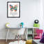 «Be Strong» Joshua 1: 9 Butterfly Floater, art mural par Lisa Nohren-17011662-17011663