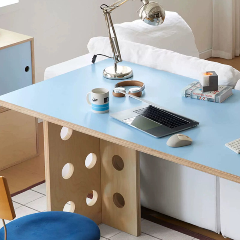 Bureau moderne de style artificiel écologique, 29.52" H x 70.86" W x 35.43" D