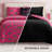 Juicy Couture Solid Plush Reversible Cheetah Bows Comforter Sets-118396642