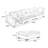 White Polyester Modular Sofa cushion couch-1050627272
