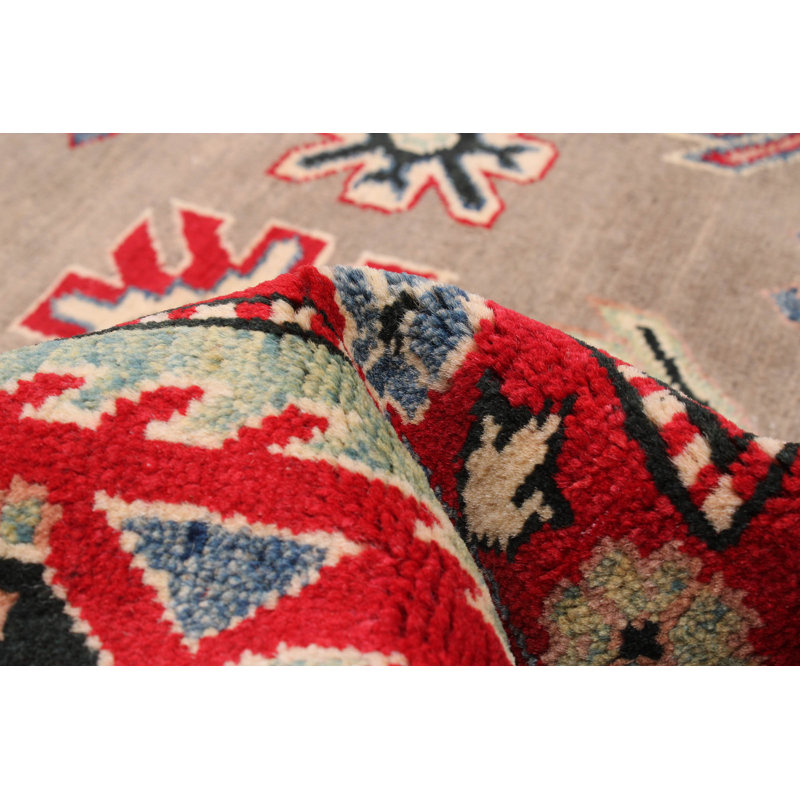 Tapis unique en laine noué à la main 6 pi 6 po x 9 pi 5 po nouvel âge Alyncia