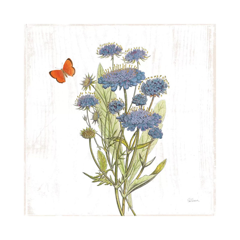Barn Flowers IX SQ by Sue Schlabach - Print on Canvas, 66.04cm H x 66.04cm W x 3.81cm D, Wrapped Canvas