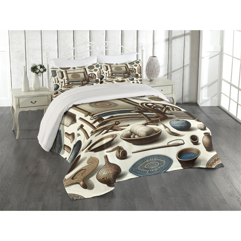 Coverlet, Queen Coverlet + 2 Standard Shams