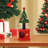 Christmas Cat Tree Tower With Cat Scratching Post, 32 In Cute Cat Tree With Plush Hanging Ball, Cat Tower For Indoor Cats With Cat Condos