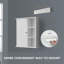 Armoire murale pour salle de bain au-dessus de la toilette l 24 po x P 7 po x H 28 po -1805184422
