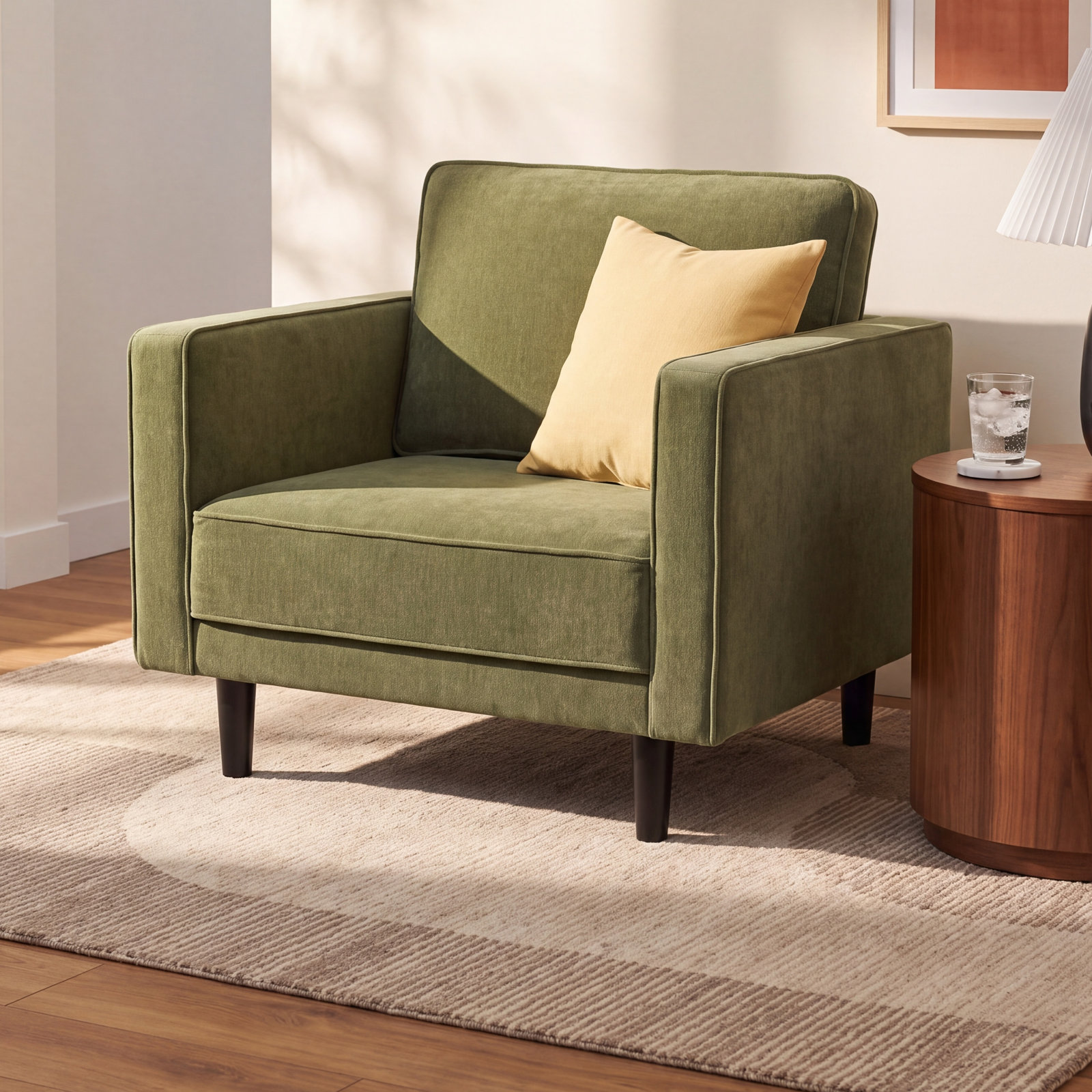 Curt Armchair, Forest Performance Chenille
