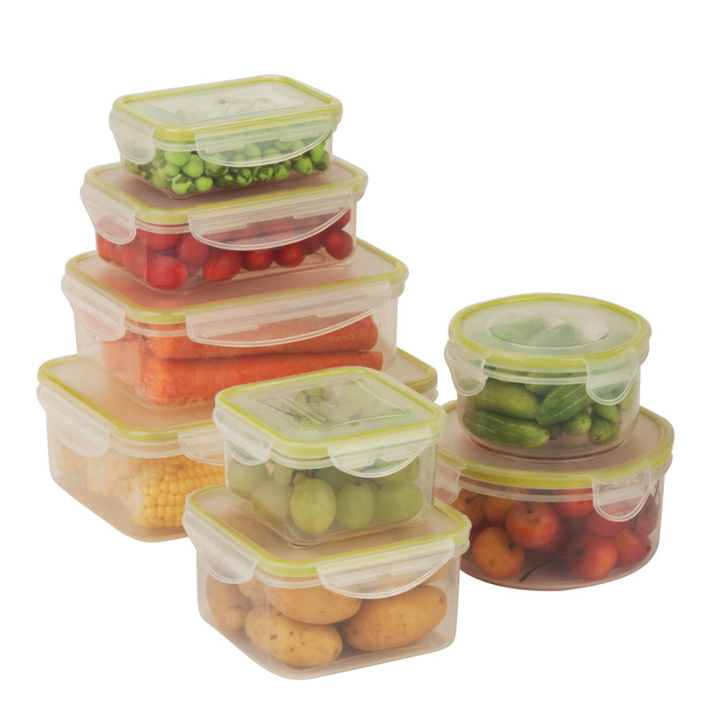 8 Container Food Storage Container Set
