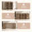 78.7" Large Dining Table with Storage Shelves & Seating Space