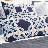 Intertwined Navy Lounge Cushion 55 X 55Cm