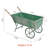 Vintage Wheelbarrow Planter for Outdoor Flower Cart for Tabletop Porch Patio Garden Balcony Decoration-2084055725