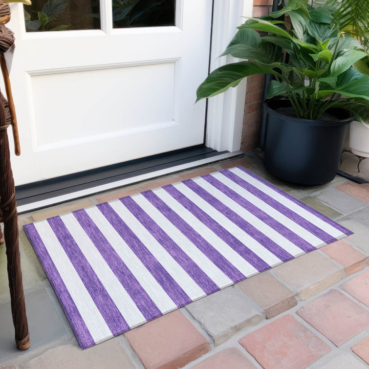 Lovell Washable Striped Indoor / Outdoor Rug