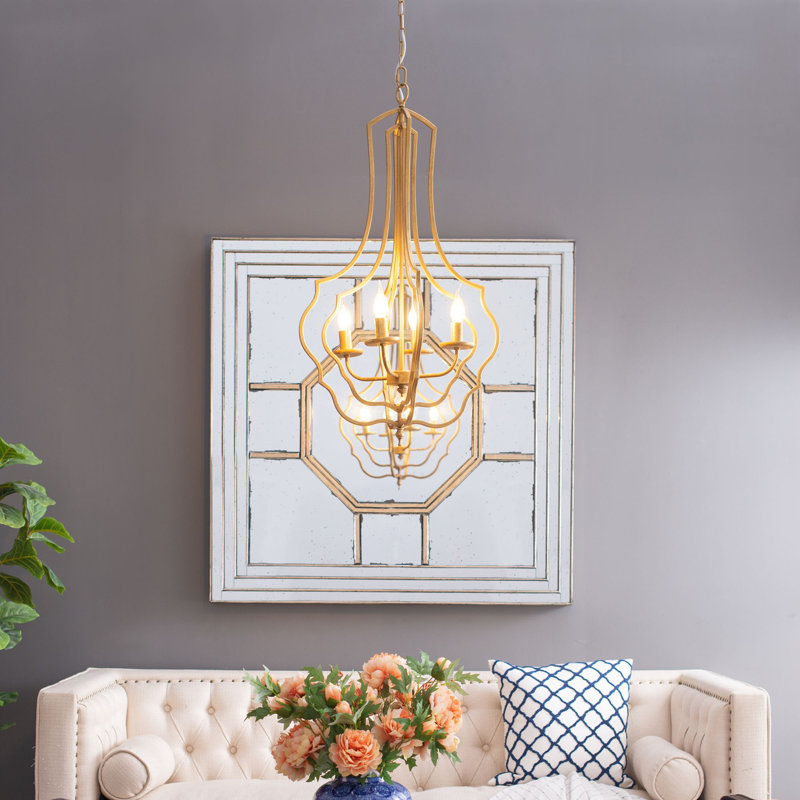Lustre en métal 4 lumières