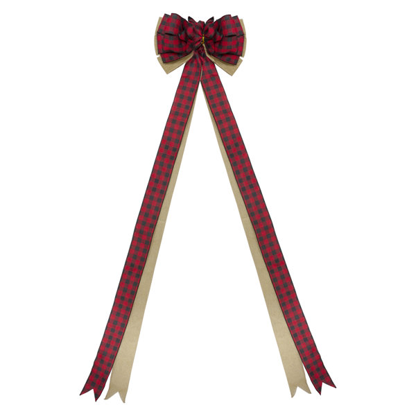 Wholesale Christmas Ribbon Bow- 11.8- Red RED