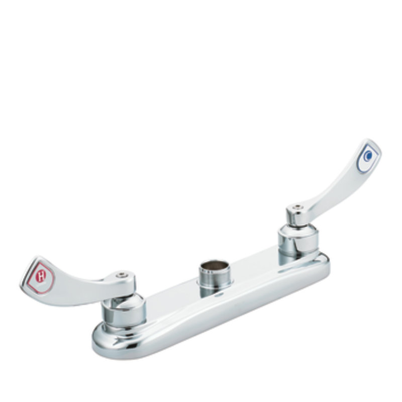 M-Dura Double Widespread Kitchen Faucet without Spout