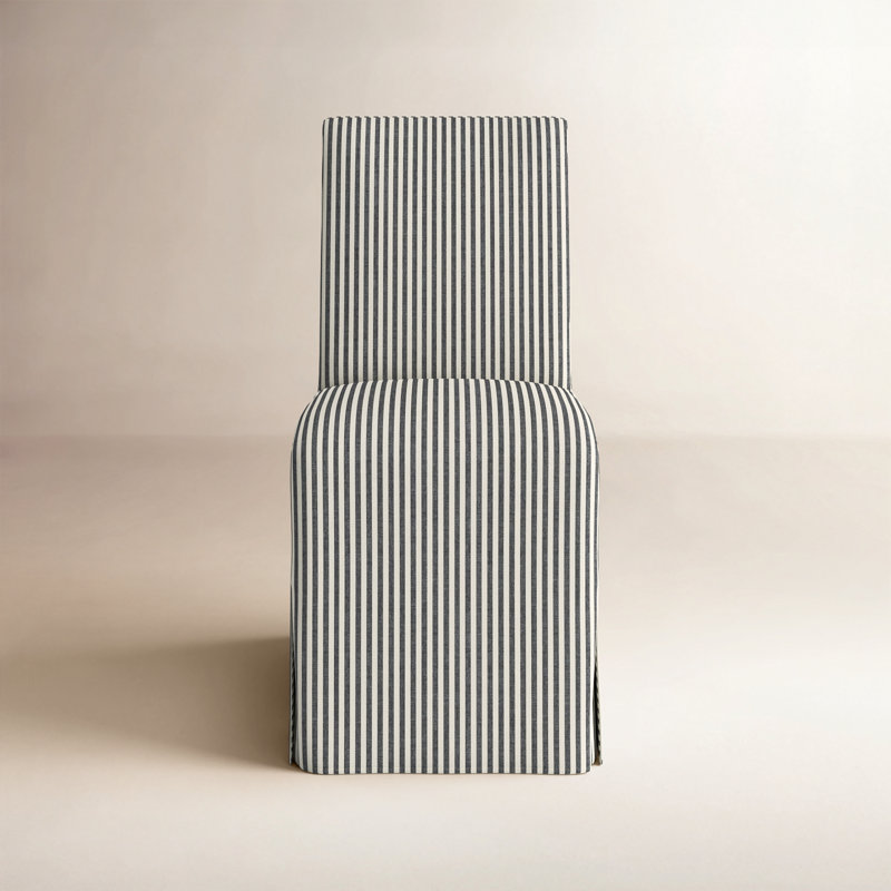 Stoffer Home x Cloth and Co. Lindy Dining Chair, Jane Stripe Carbon
