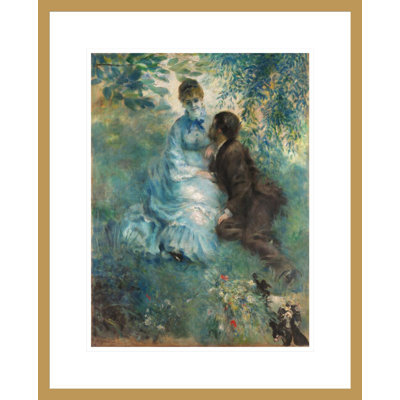 Lovers by Pierre-Auguste Renoir -Framed Giclee Print