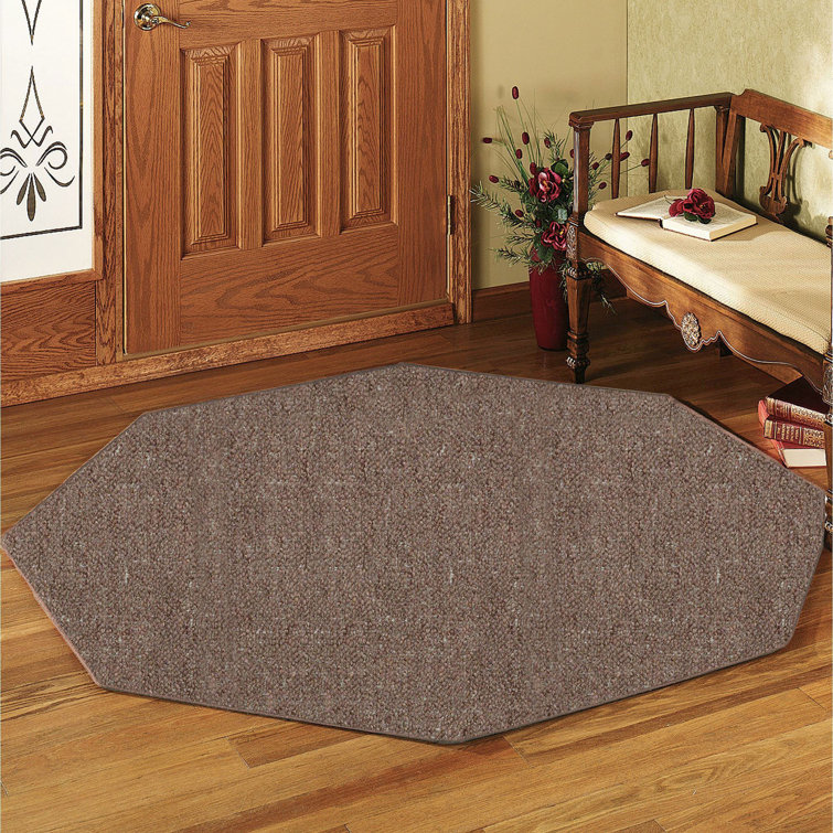 Tapis brun tressé Overbrook