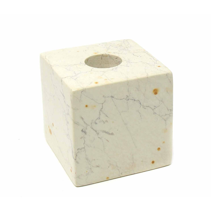 2.5'' H Stone Tabletop Candle Holder