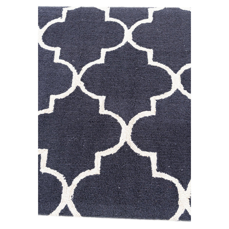 Tapis bleu marine Iverson