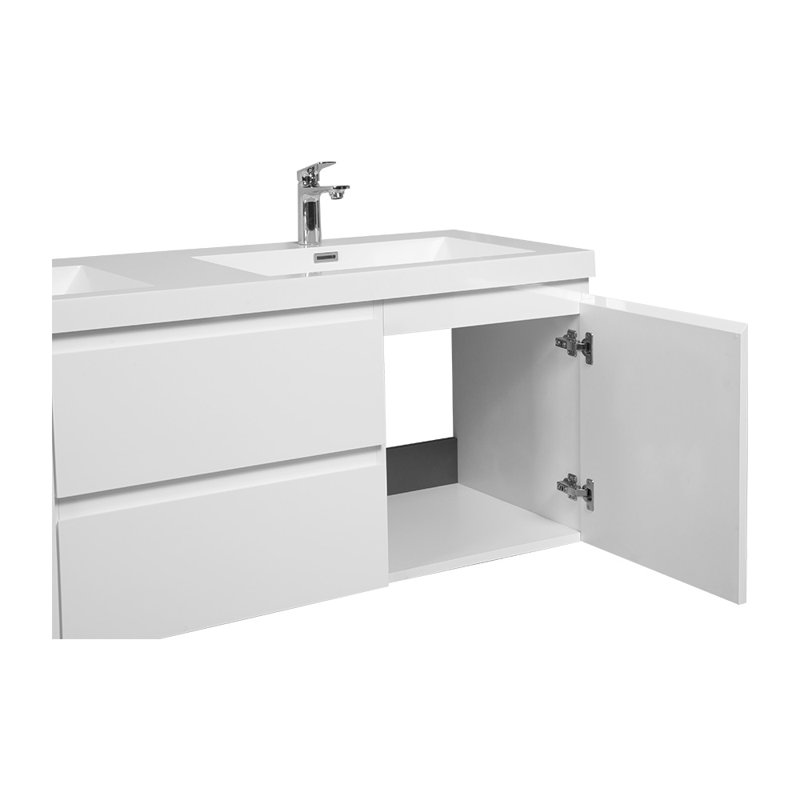 60" Floating Bathroom Vanity With Sink