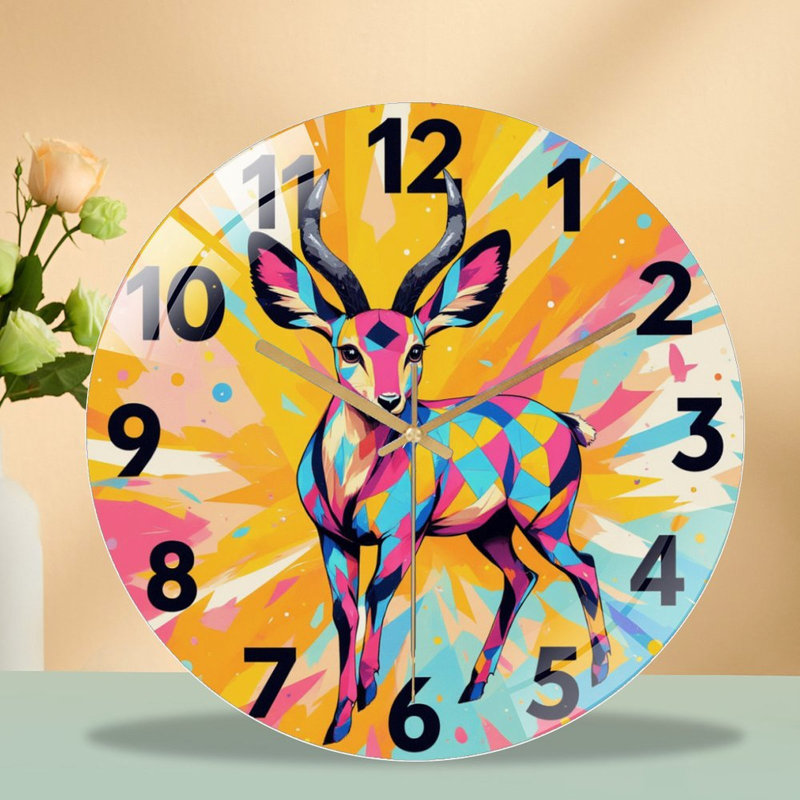 Horloge murale 12 po
