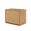Table de chevet naturelle 2 tiroirs Milano-525089350