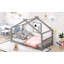 Lit simple en bois-524698840