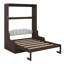 Grand lit escamotable mural avec coussin, cadre en bois convertible et canapé-1671983608
