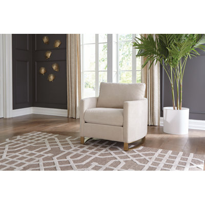 Fauteuil en polyester l 38,5 po Benedetic