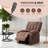 Alcina 39.3" Oversized Power Lift Assist Chair - Heated Massage Electric Recliner with Super Soft Padding & Storage Pockets, 2 Recliners-1784651188