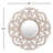 Lera Wood Flat Wall Mirror-410831373