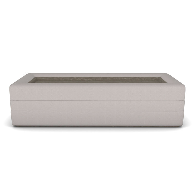 Boyden By Thom Ficilia Solid Wood Coffee Table, Hampton, Navada Granite