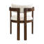 Linen Upholstered Armchair in Beige-304304162-304304173