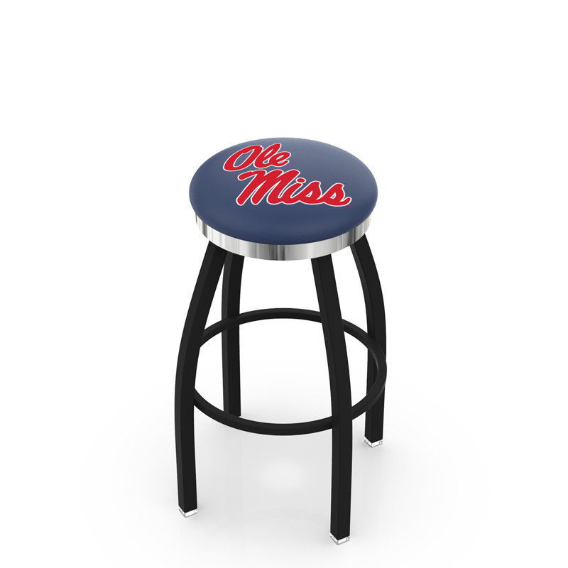 NCAA 36" Swivel Bar Stool, Ole' Miss